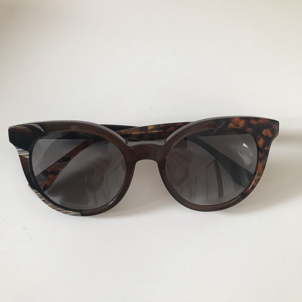Fendi asymmetrical sunglasses